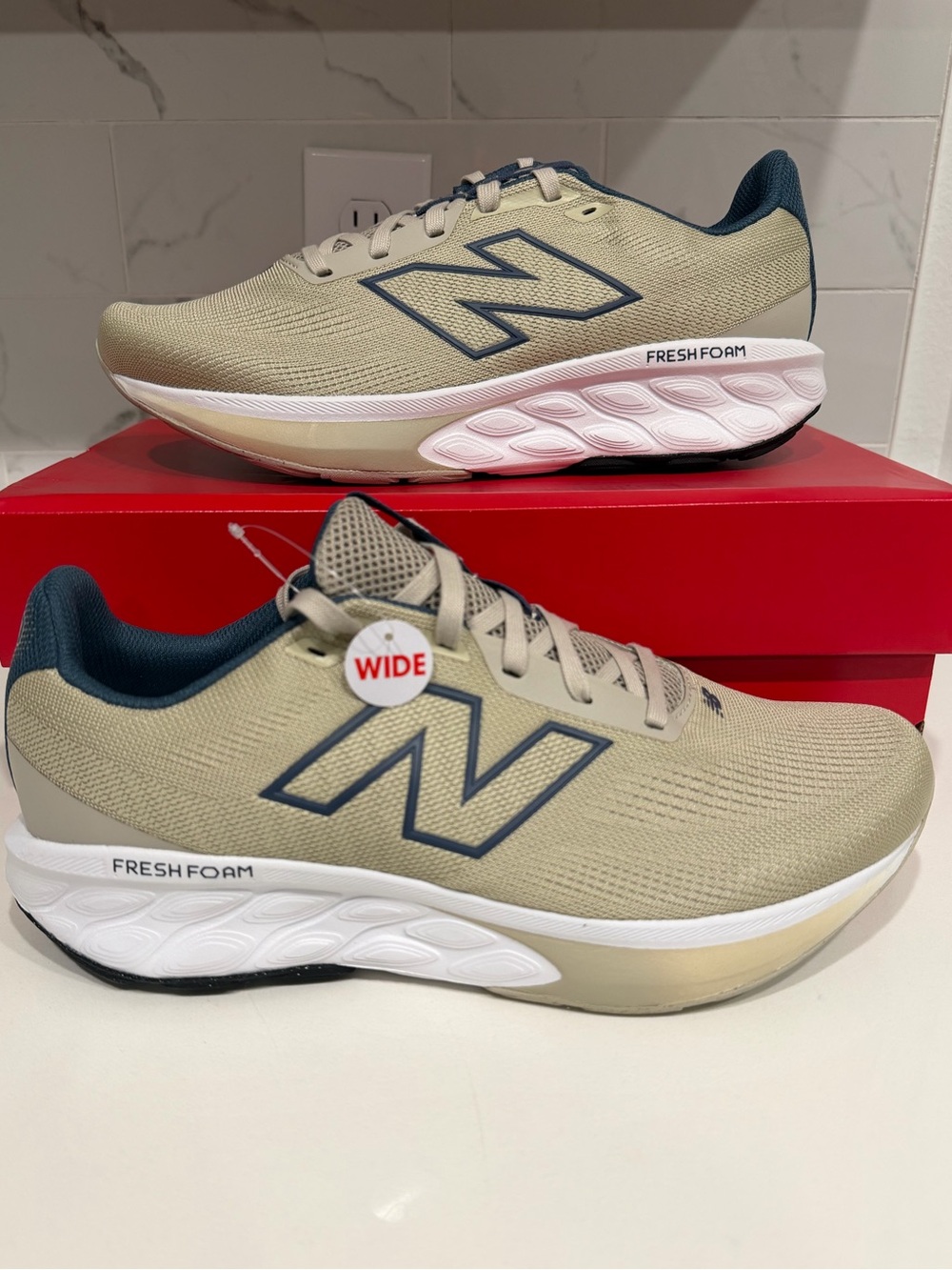 New Balance NB Fresh Foam 520 v9 Running Shoes M52024X Grey Blue Men’s 11 4E NIB
